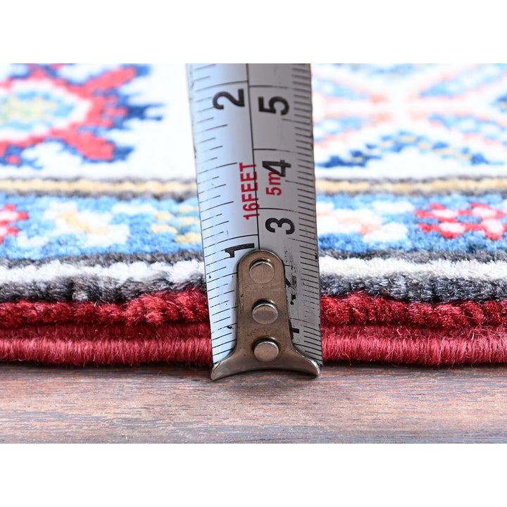 2'8" x 8'2" New Hand Knotted Red Wool Runner Oriental Rug - MOA102462