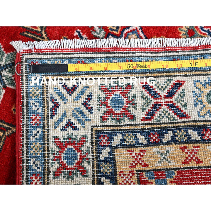 2'9" x 8'0" New Hand Knotted Red Wool Runner Oriental Rug - MOA102465