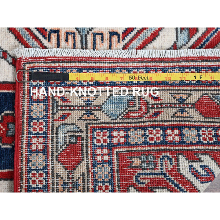 2'9" x 9'10" New Hand Knotted Red Wool Runner Oriental Rug - MOA102466