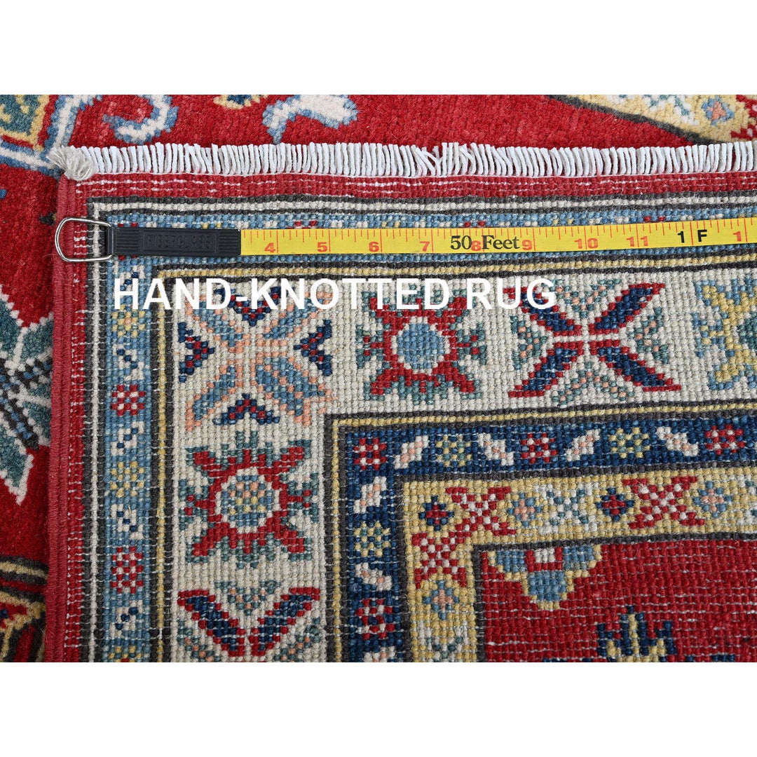 2'8" x 8'0" New Hand Knotted Red Wool Runner Oriental Rug - MOA102467