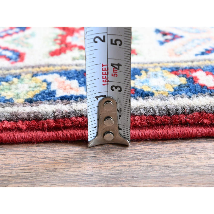 2'7" x 8'1" New Hand Knotted Red Wool Runner Oriental Rug - MOA102468