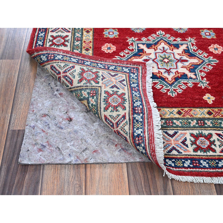 2'9" x 16'5" New Hand Knotted Red Wool Runner Oriental Rug - MOA102473