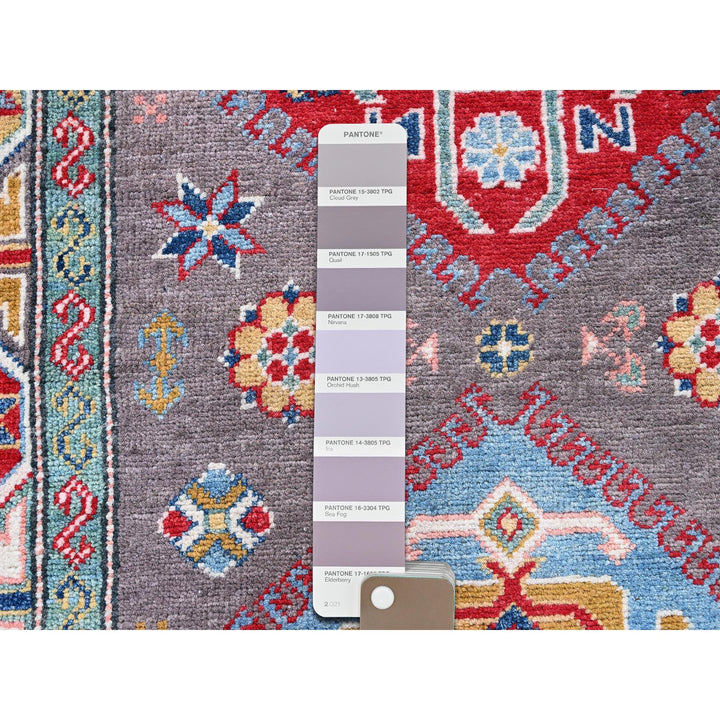 2'8" x 12'0" New Hand Knotted Grey Wool Runner Oriental Rug - MOA102477