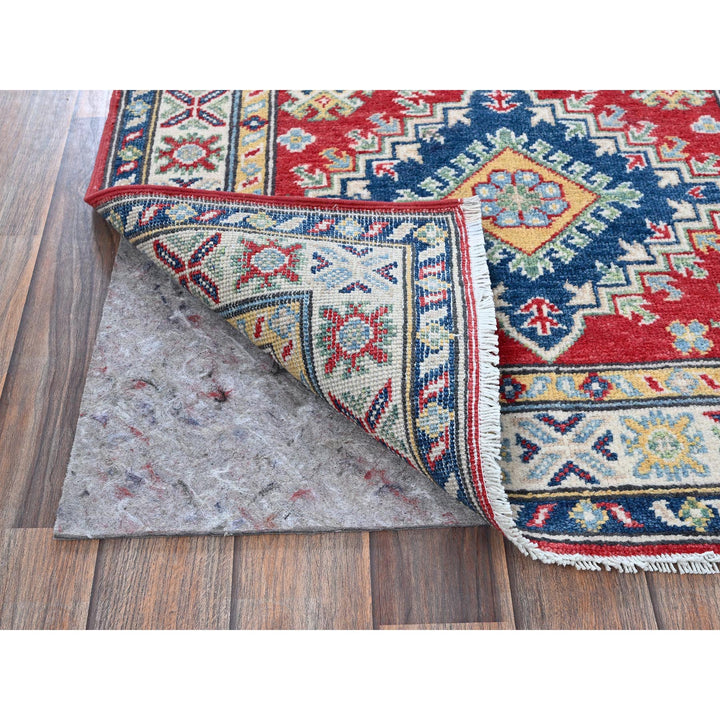 2'9" x 9'6" New Hand Knotted Red Wool Runner Oriental Rug - MOA102480
