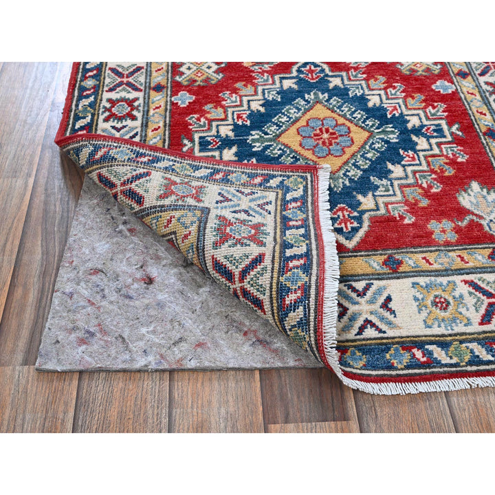 2'7" x 10'0" New Hand Knotted Red Wool Runner Oriental Rug - MOA102481