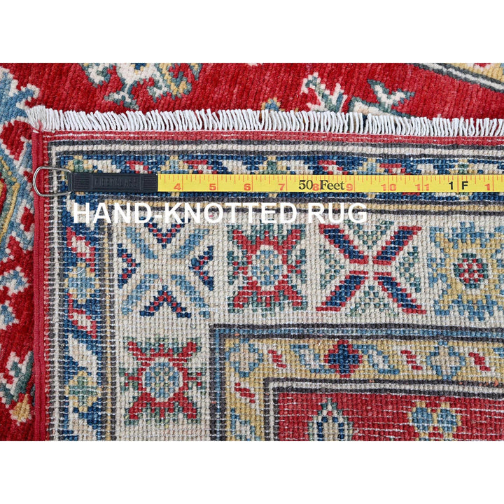 2'7" x 10'0" New Hand Knotted Red Wool Runner Oriental Rug - MOA102481