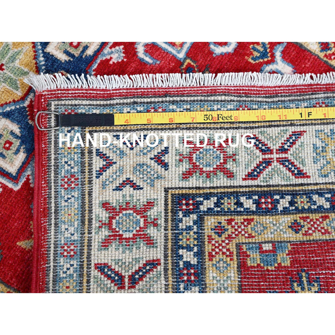 2'8" x 8'1" New Hand Knotted Red Wool Runner Oriental Rug - MOA102482