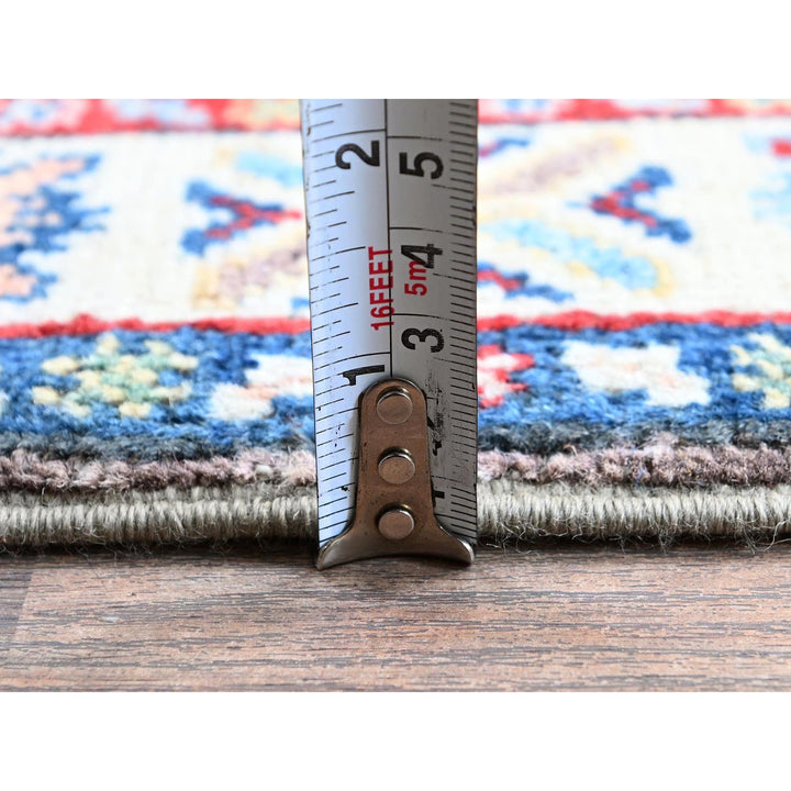 2'0" x 6'5" New Hand Knotted Grey Wool Runner Oriental Rug - MOA102486