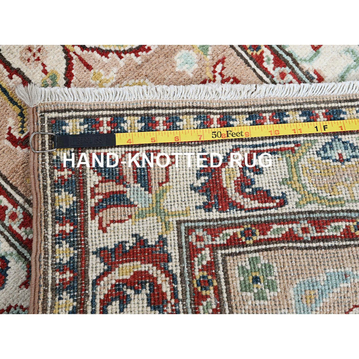 2'2" x 5'10" New Hand Knotted Brown Wool Runner Oriental Rug - MOA102495