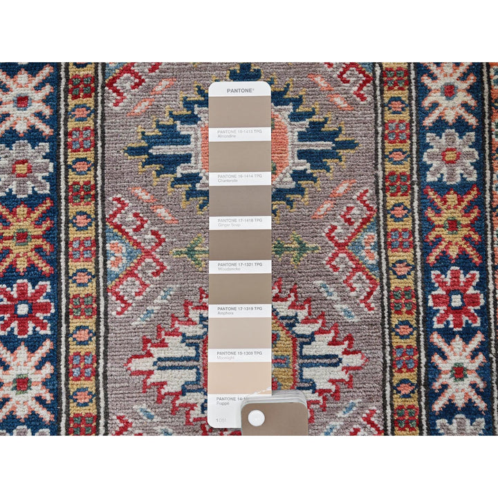 1'11" x 5'9" New Hand Knotted Brown Wool Runner Oriental Rug - MOA102497
