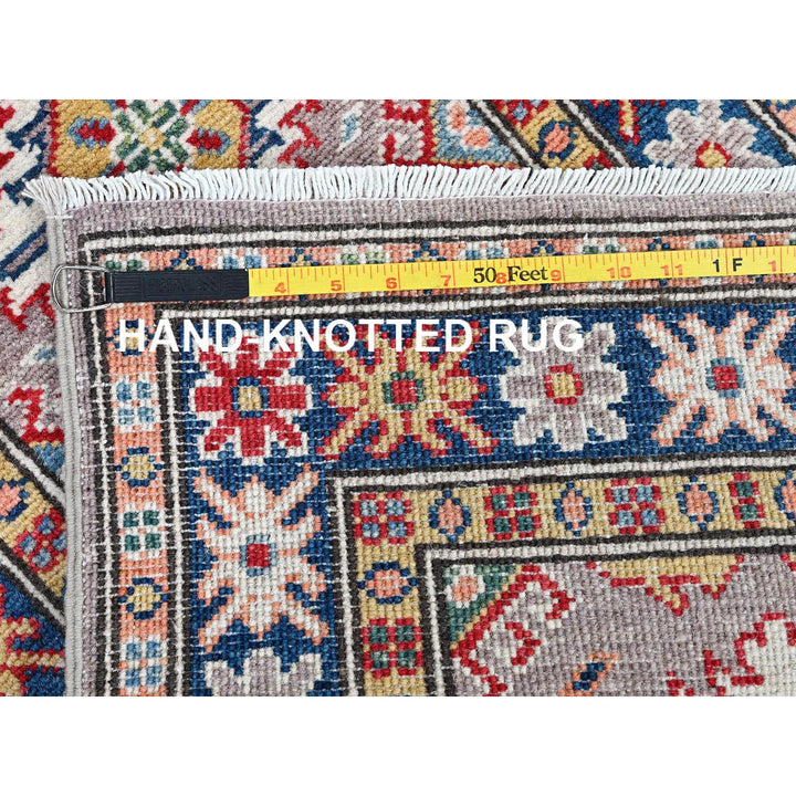 1'11" x 5'9" New Hand Knotted Brown Wool Runner Oriental Rug - MOA102497