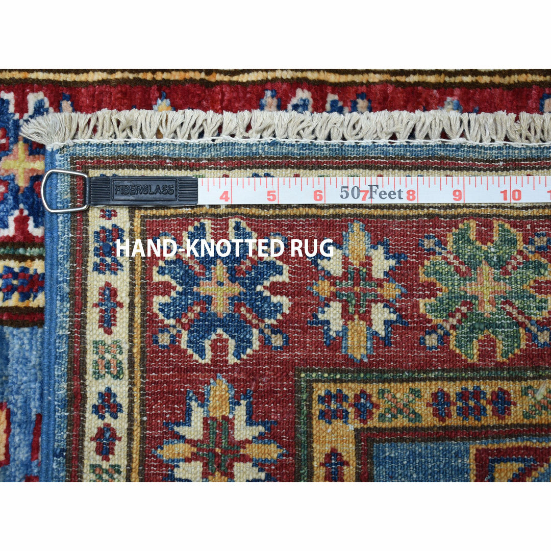 2'0" x 3'0" New Hand Knotted Blue Cotton Rectangle Oriental Rug - MOA10250079