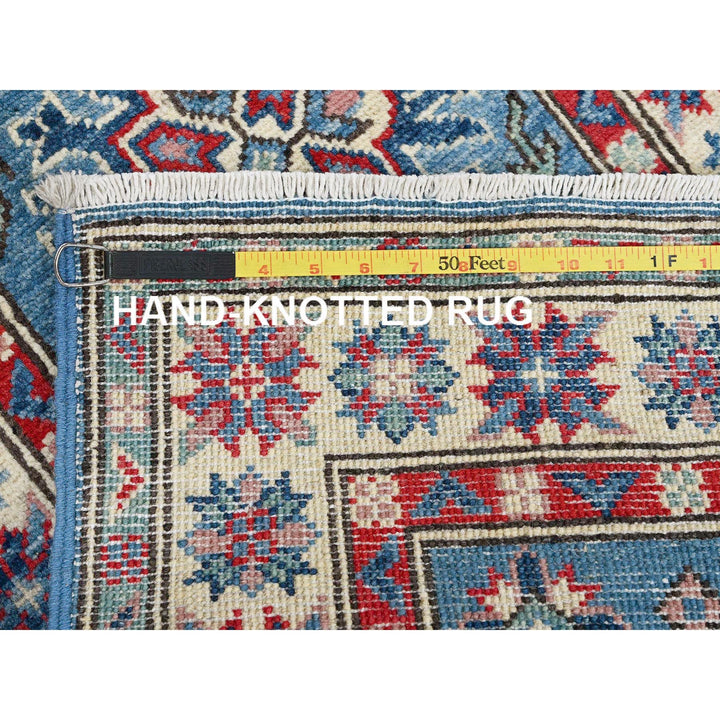 2'0" x 5'10" New Hand Knotted Blue Wool Runner Oriental Rug - MOA102502