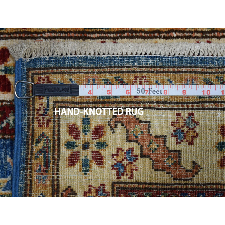 2'0" x 3'6" New Hand Knotted Blue Wool Rectangle Oriental Rug - MOA10250913