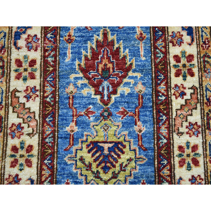 2'0" x 3'6" New Hand Knotted Blue Cotton Rectangle Oriental Rug - MOA10250915