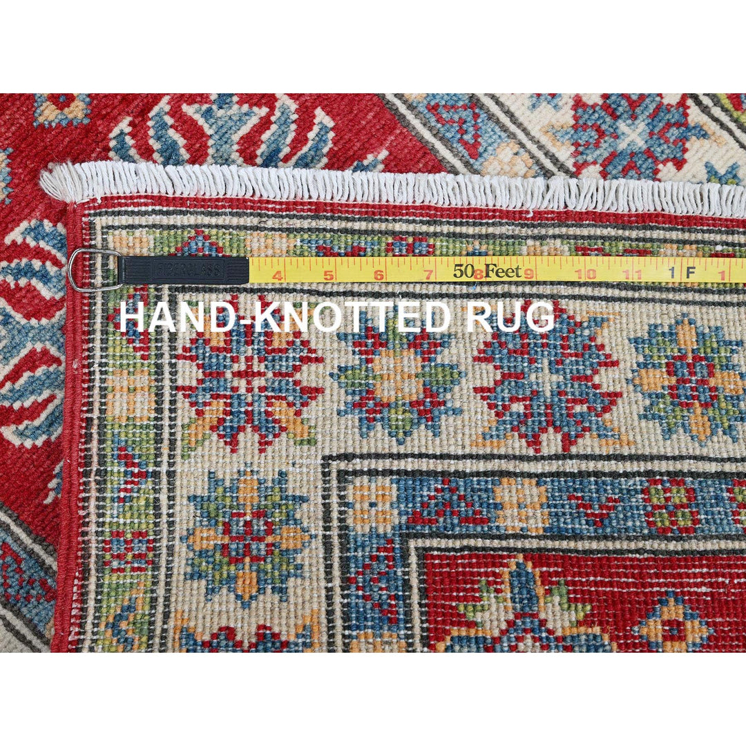 2'0" x 5'10" New Hand Knotted Red Wool Runner Oriental Rug - MOA102511