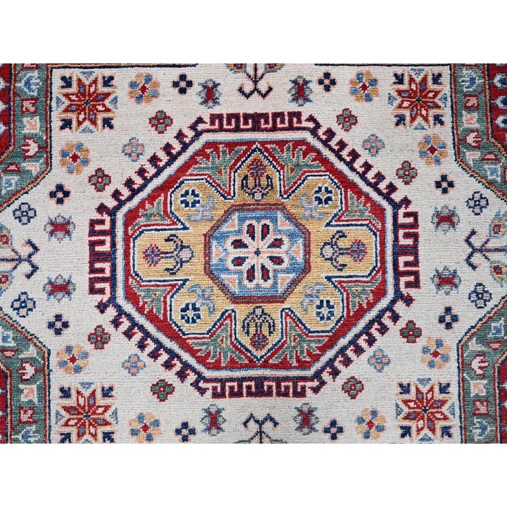 9'0" x 11'11" New Hand Knotted Red Wool Rectangle Oriental Rug - MOA102515