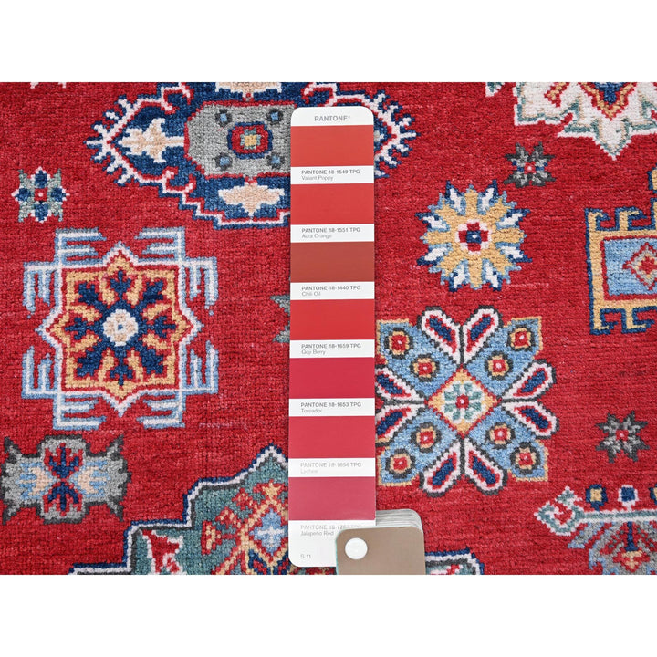 8'3" x 9'8" New Hand Knotted Red Wool Rectangle Oriental Rug - MOA102520