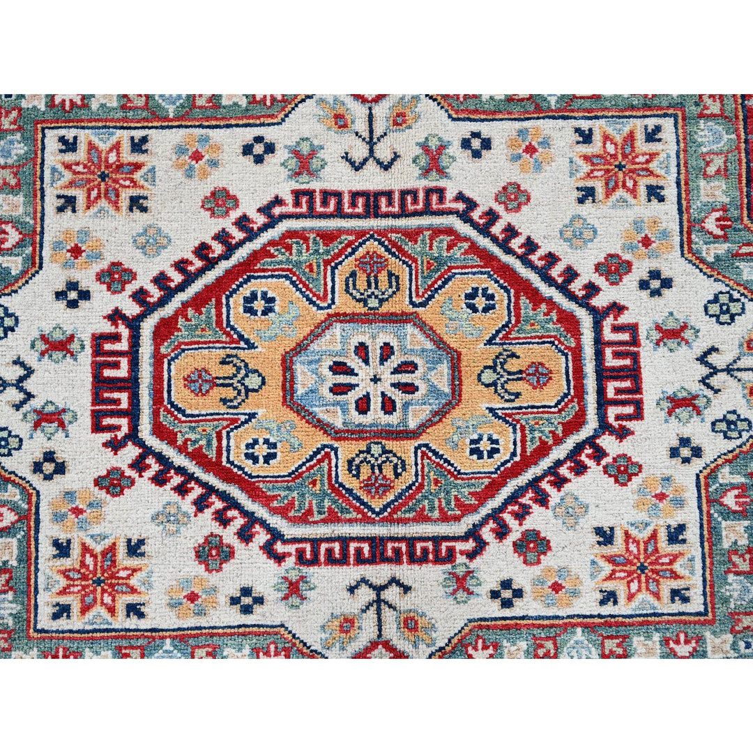 9'1" x 11'9" New Hand Knotted Red Wool Rectangle Oriental Rug - MOA102526