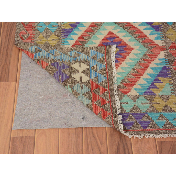 3'0" x 4'0" New Hand Woven Multicolored Wool Rectangle Oriental Rug - MOA10257572