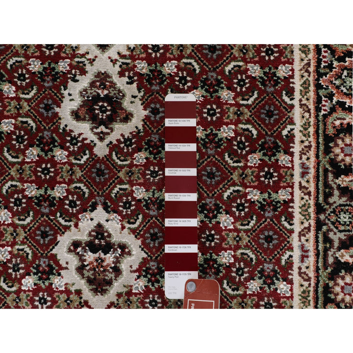 2'8" x 10'1" New Hand Knotted Red Wool Runner Oriental Rug - MOA10258319