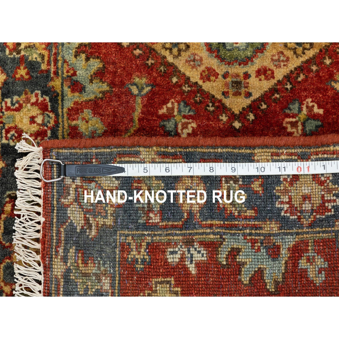 2'1" x 3'0" New Hand Knotted Red Wool Rectangle Oriental Rug - MOA10262090