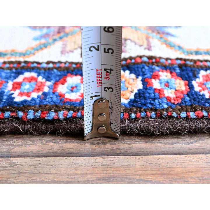 2'8" x 9'2" New Hand Knotted Red Wool Runner Oriental Rug - MOA102620
