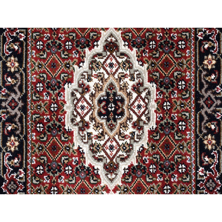 2'0" x 6'1" New Hand Knotted Red Wool Runner Oriental Rug - MOA10262462