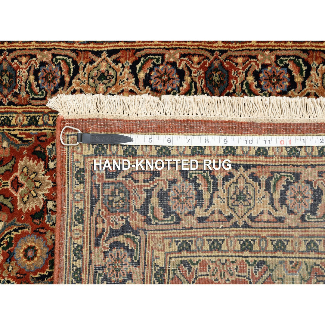 2'6" x 15'11" New Hand Knotted Red Cotton Runner Oriental Rug - MOA10263020