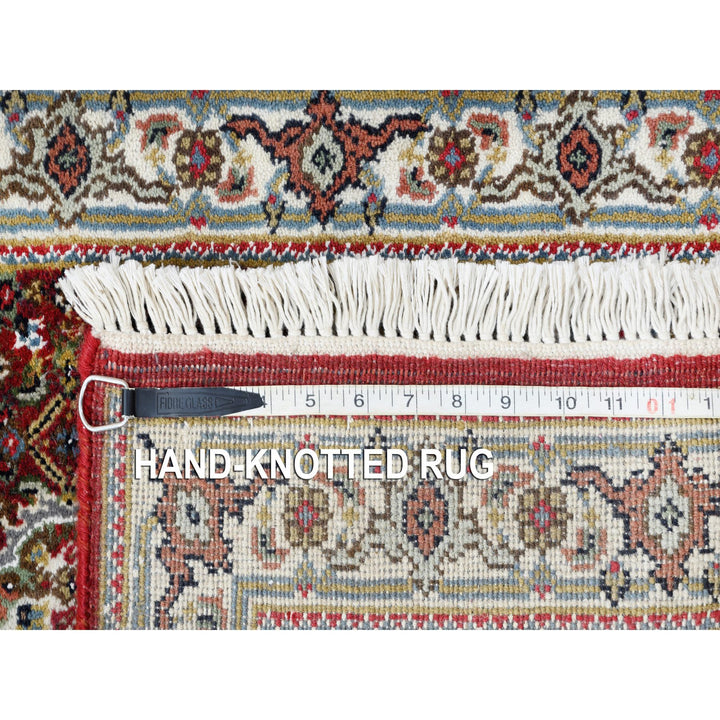 2'0" x 3'1" New Hand Knotted Red Cotton Rectangle Oriental Rug - MOA10263349