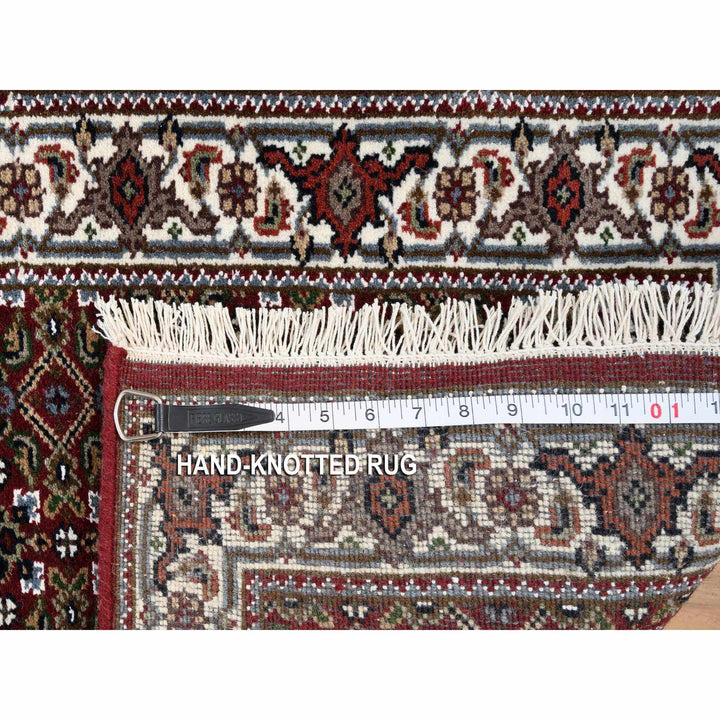 2'0" x 11'7" New Hand Knotted Red Cotton Runner Oriental Rug - MOA10264109