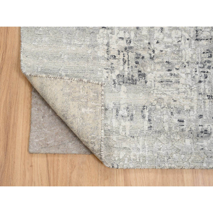 2'6" x 20'0" New Hand Knotted Ivory Wool Runner Oriental Rug - MOA10264138