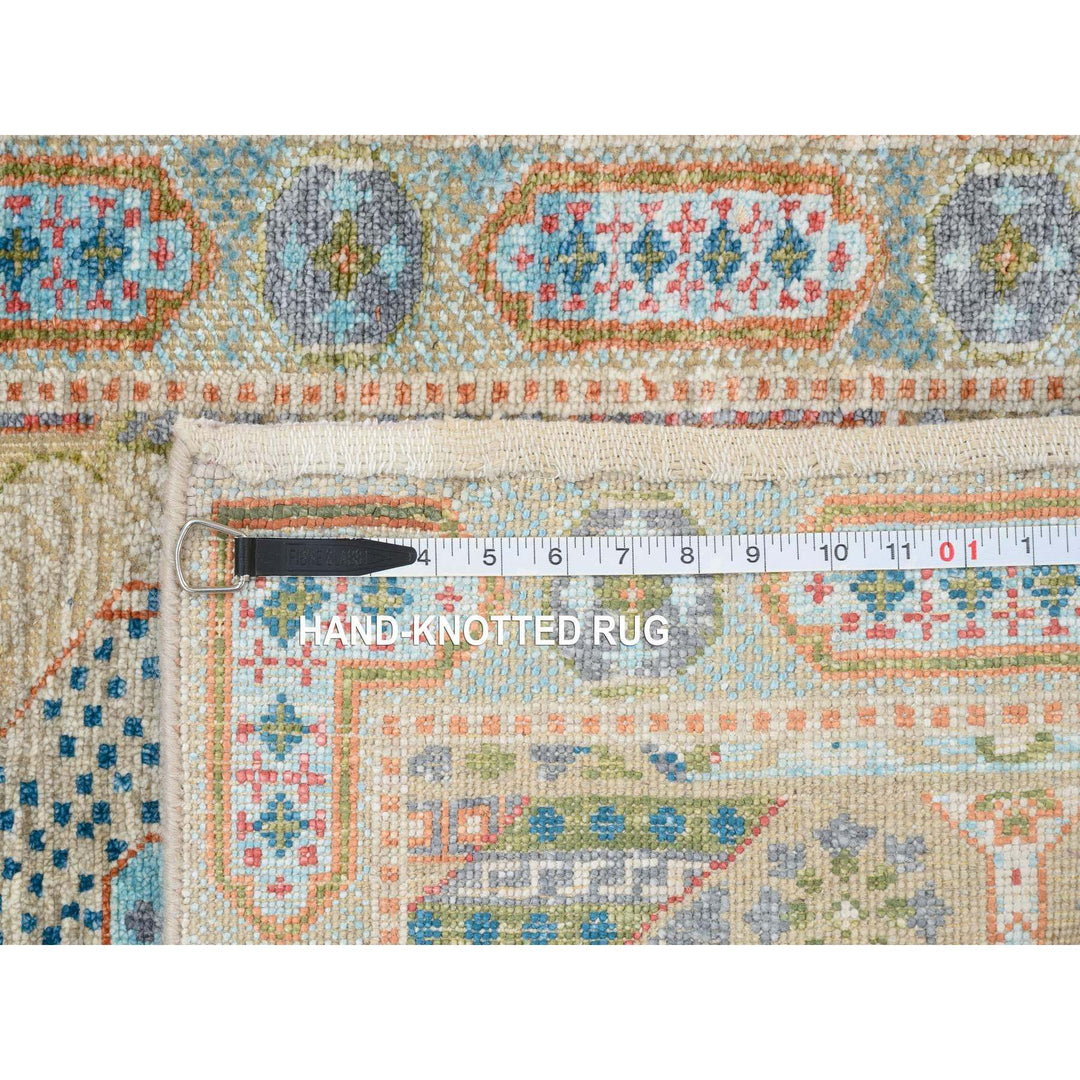 2'1" x 3'2" New Hand Knotted Multicolored Cotton Rectangle Oriental Rug - MOA10264463