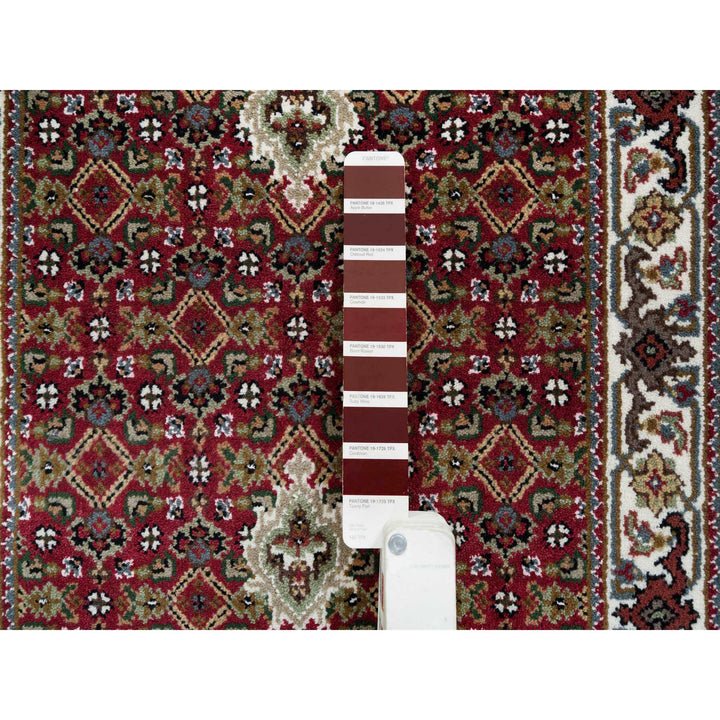 2'0" x 8'2" New Hand Knotted Red Cotton Runner Oriental Rug - MOA10265095