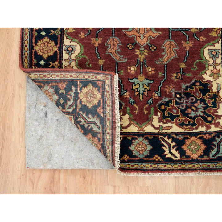 2'8" x 12'0" New Hand Knotted Red Wool Runner Oriental Rug - MOA10265471