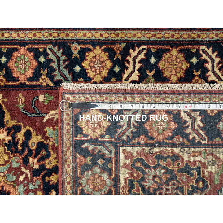 2'8" x 12'0" New Hand Knotted Red Wool Runner Oriental Rug - MOA10265471