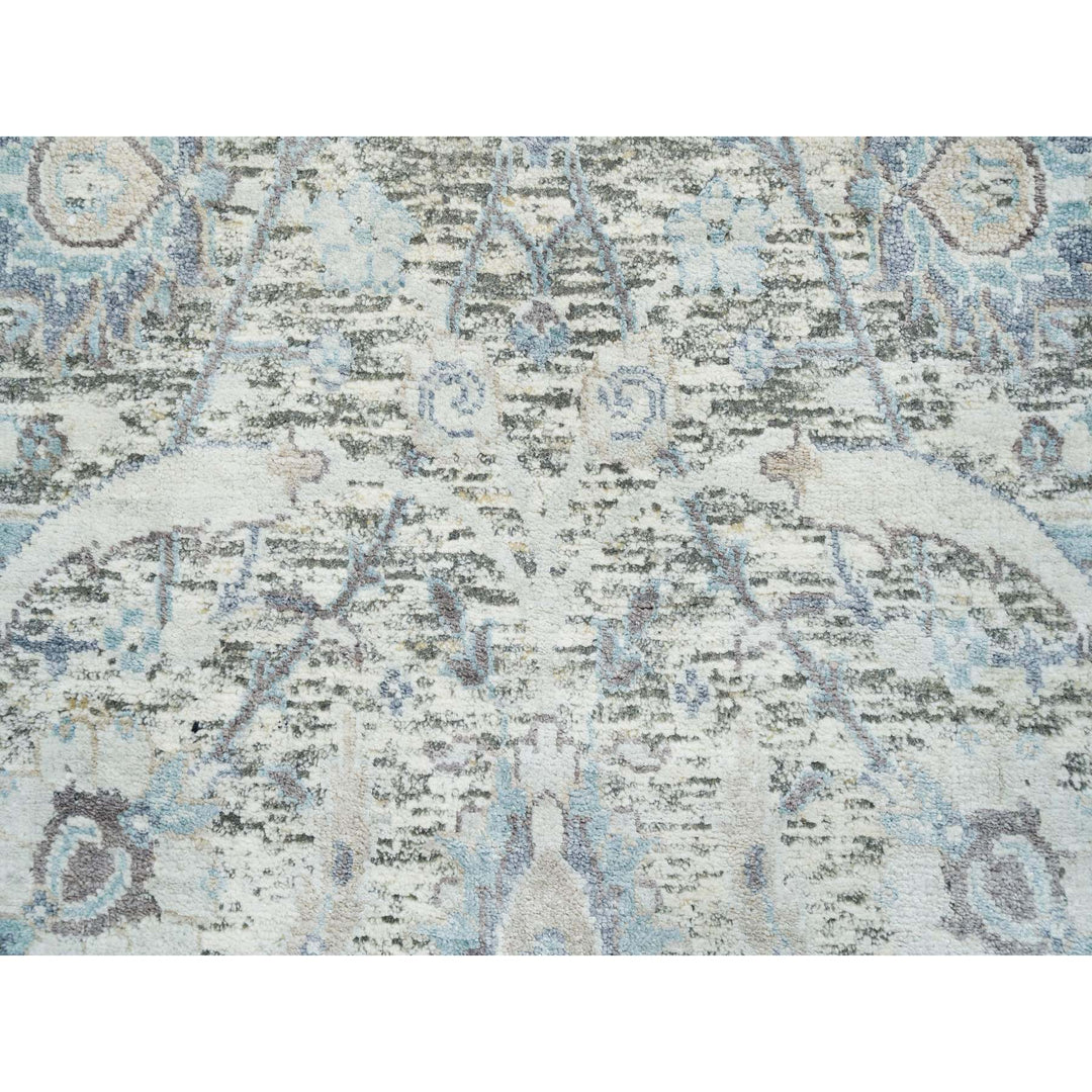 2'0" x 3'1" New Hand Knotted Ivory Cotton Rectangle Oriental Rug - MOA10265697