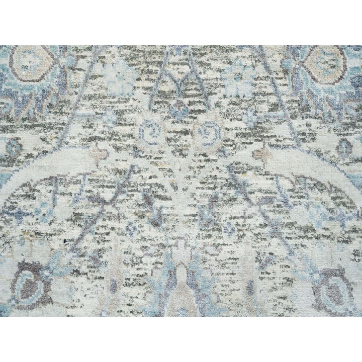 2'0" x 3'1" New Hand Knotted Ivory Cotton Rectangle Oriental Rug - MOA10265697