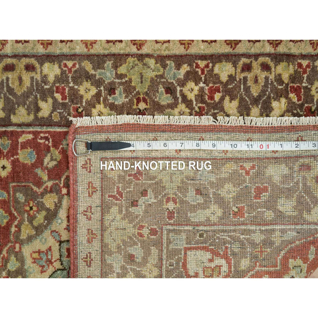 2'6" x 8'3" New Hand Knotted Red Cotton Runner Oriental Rug - MOA10265733