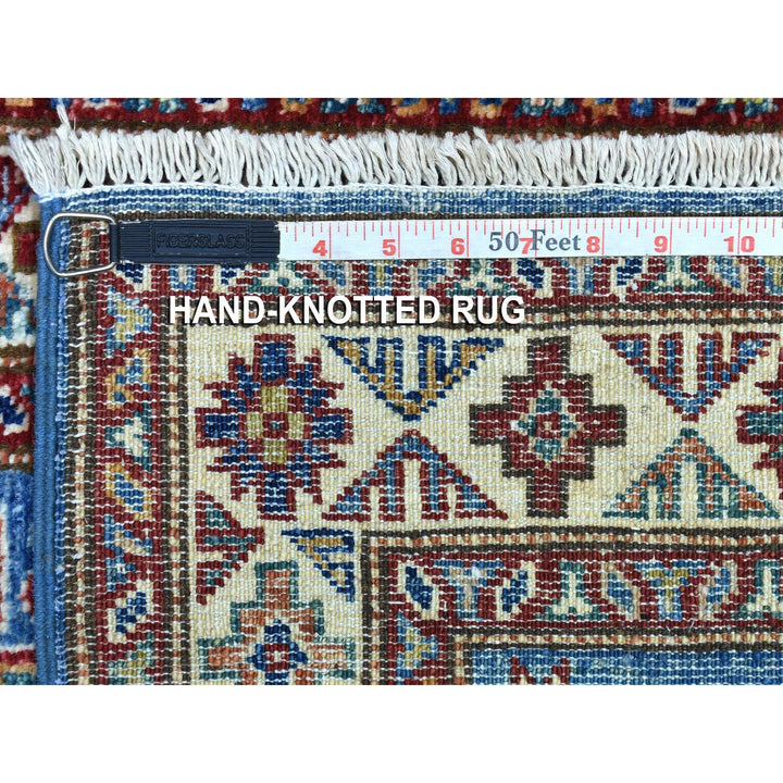 2'0" x 3'2" New Hand Knotted Blue Cotton Rectangle Oriental Rug - MOA10268109