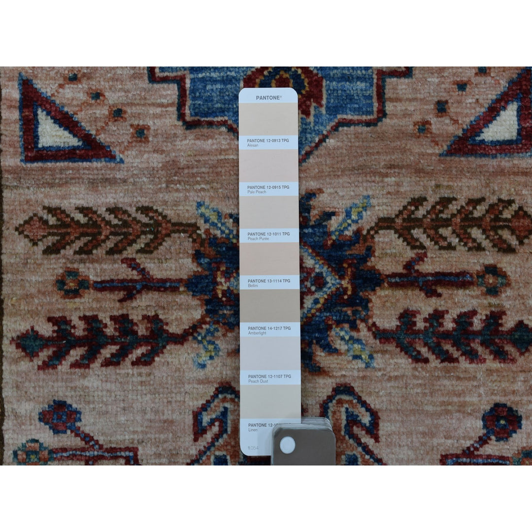 2'7" x 9'8" New Hand Knotted Brown Wool Runner Oriental Rug - MOA10268173