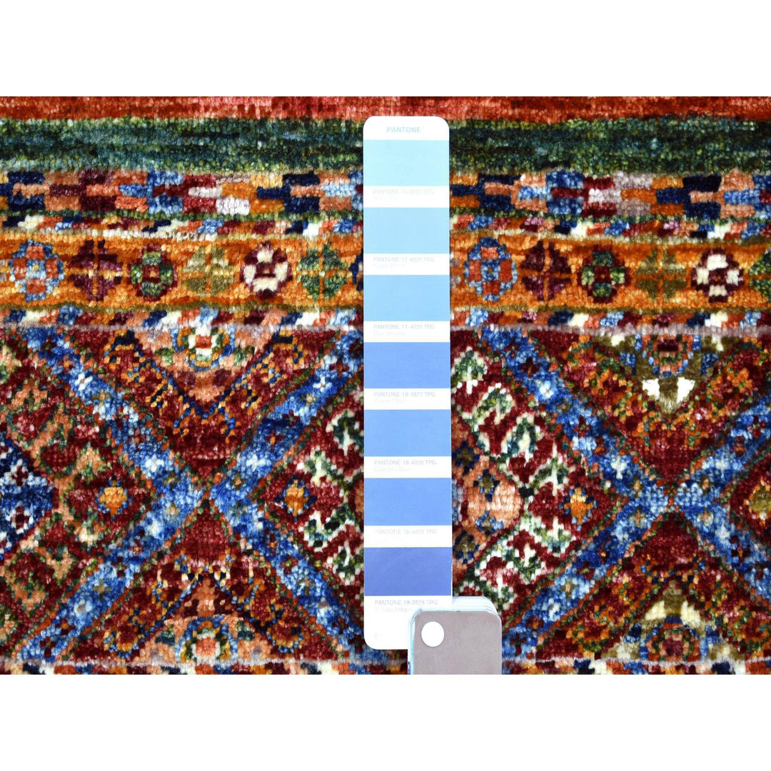 2'0" x 3'2" New Hand Knotted Multicolored Cotton Rectangle Oriental Rug - MOA10271664