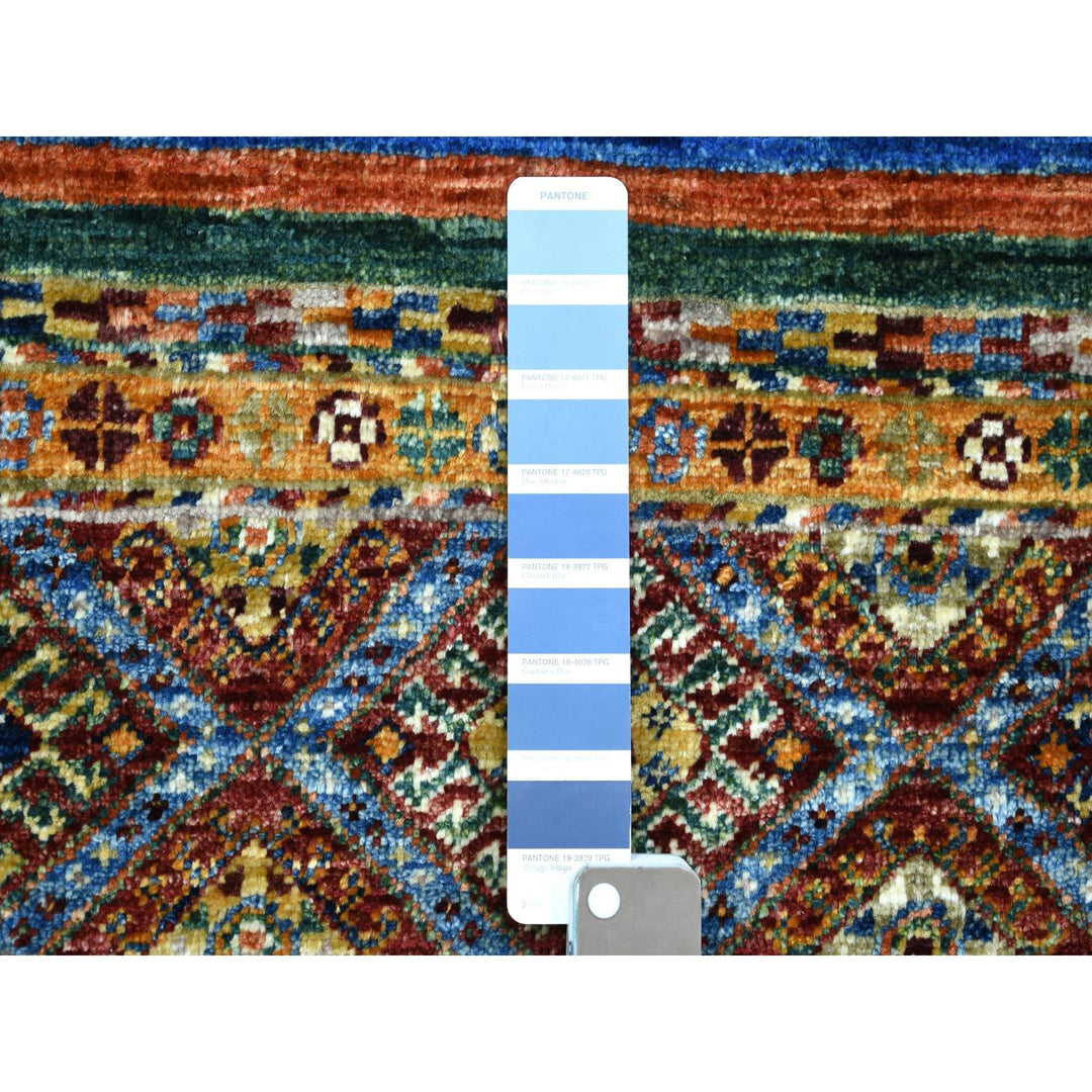 2'0" x 3'2" New Hand Knotted Multicolored Cotton Rectangle Oriental Rug - MOA10271668