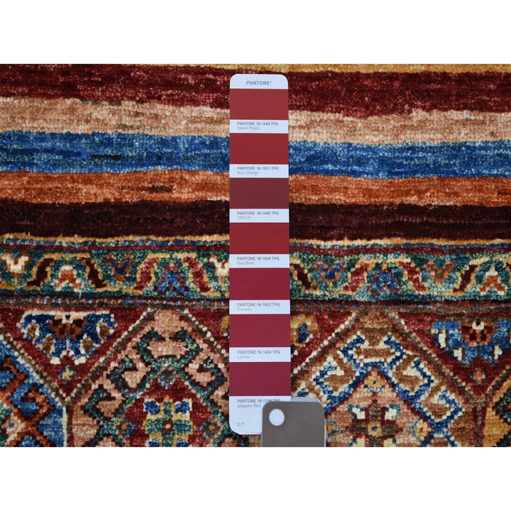 2'0" x 3'1" New Hand Knotted Multicolored Cotton Rectangle Oriental Rug - MOA10271669