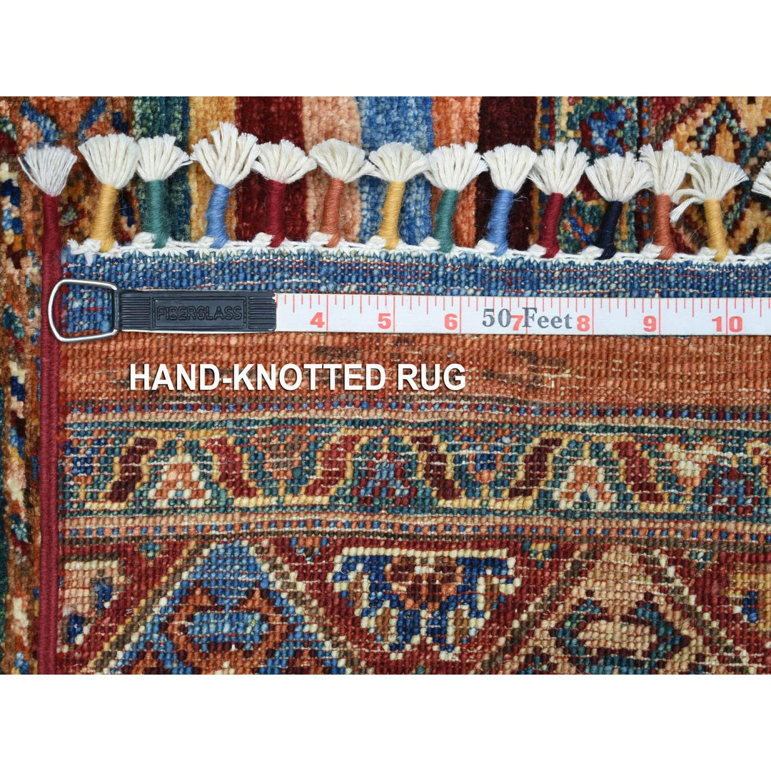 2'0" x 3'1" New Hand Knotted Multicolored Cotton Rectangle Oriental Rug - MOA10271669