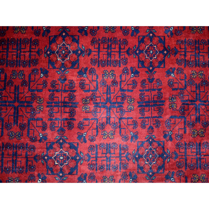 10'0" x 12'10" New Hand Knotted Red Wool Rectangle Oriental Rug - MOA10271915