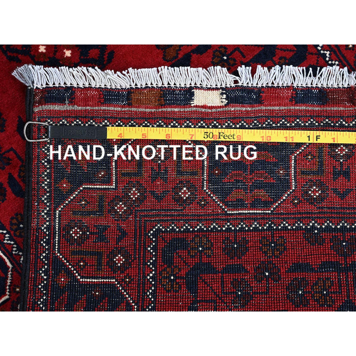 2'3" x 5'0" New Hand Knotted Red Wool Runner Oriental Rug - MOA102737