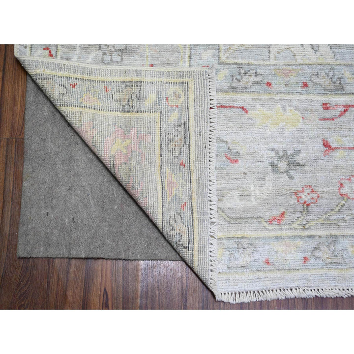 9'10" x 9'8" New Hand Knotted Blue Wool Square Oriental Rug - MOA10274172