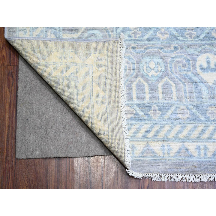 10'0" x 14'7" New Hand Knotted Grey Cotton Rectangle Oriental Rug - MOA10274330