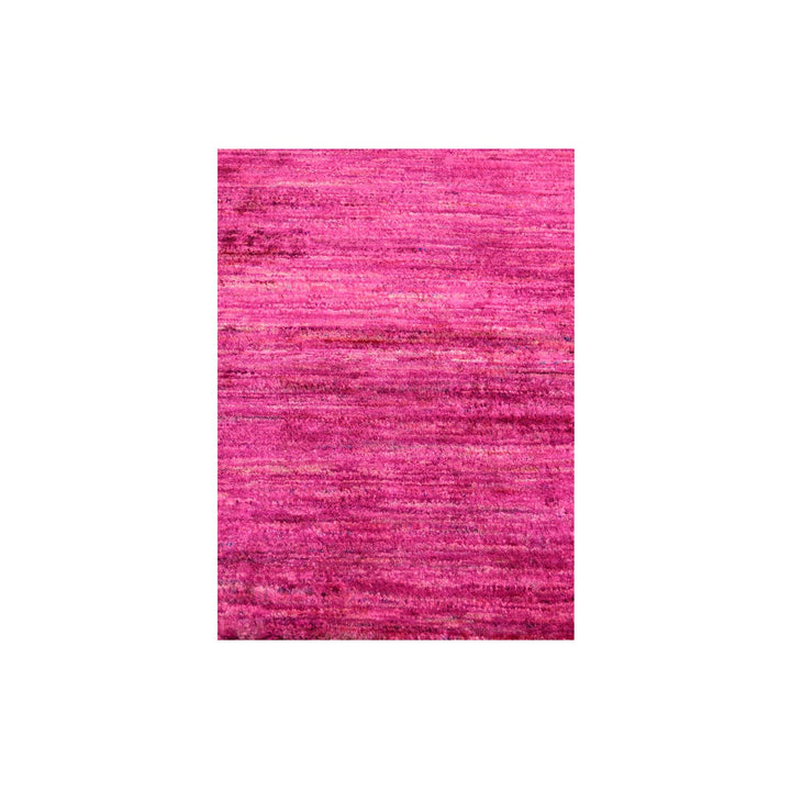 2'0" x 3'0" New Hand Knotted Pink Sari Silk Rectangle Oriental Rug - MOA10276098